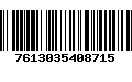 Código de Barras 7613035408715