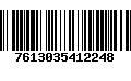 Código de Barras 7613035412248