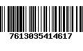 Código de Barras 7613035414617