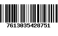 Código de Barras 7613035428751