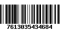 Código de Barras 7613035434684