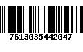 Código de Barras 7613035442047