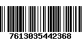 Código de Barras 7613035442368