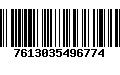 Código de Barras 7613035496774