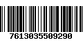 Código de Barras 7613035509290