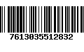 Código de Barras 7613035512832