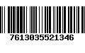 Código de Barras 7613035521346