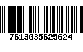 Código de Barras 7613035625624