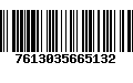 Código de Barras 7613035665132