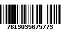 Código de Barras 7613035675773