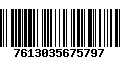 Código de Barras 7613035675797