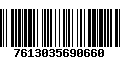 Código de Barras 7613035690660