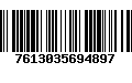 Código de Barras 7613035694897