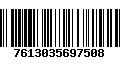 Código de Barras 7613035697508