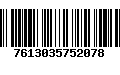 Código de Barras 7613035752078