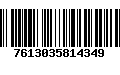 Código de Barras 7613035814349