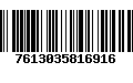 Código de Barras 7613035816916