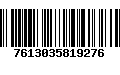 Código de Barras 7613035819276