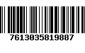 Código de Barras 7613035819887