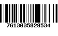 Código de Barras 7613035829534