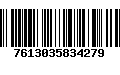 Código de Barras 7613035834279