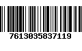 Código de Barras 7613035837119