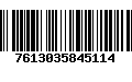 Código de Barras 7613035845114