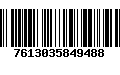 Código de Barras 7613035849488