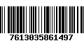 Código de Barras 7613035861497