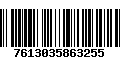 Código de Barras 7613035863255