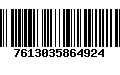 Código de Barras 7613035864924