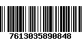 Código de Barras 7613035890848