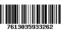 Código de Barras 7613035933262