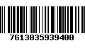 Código de Barras 7613035939400