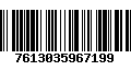 Código de Barras 7613035967199