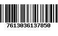 Código de Barras 7613036137850