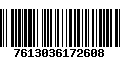 Código de Barras 7613036172608