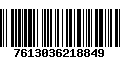 Código de Barras 7613036218849