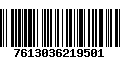 Código de Barras 7613036219501