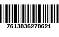 Código de Barras 7613036278621