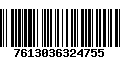 Código de Barras 7613036324755