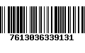 Código de Barras 7613036339131