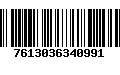 Código de Barras 7613036340991