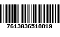 Código de Barras 7613036518819