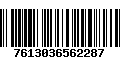 Código de Barras 7613036562287