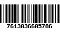 Código de Barras 7613036605786