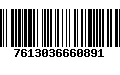 Código de Barras 7613036660891