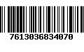 Código de Barras 7613036834070