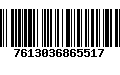 Código de Barras 7613036865517