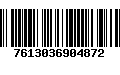 Código de Barras 7613036904872